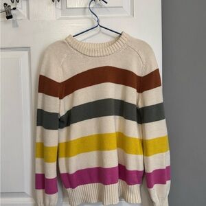 Striped Multicolor Women's Sweater